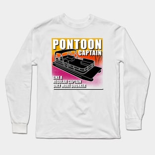 Pontoon captain like a regular Long Sleeve T-Shirt